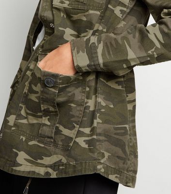 Newlook clearance camo jacket