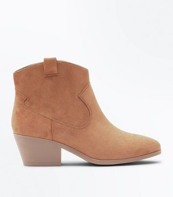 wide tan boots