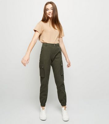 khaki utility pants