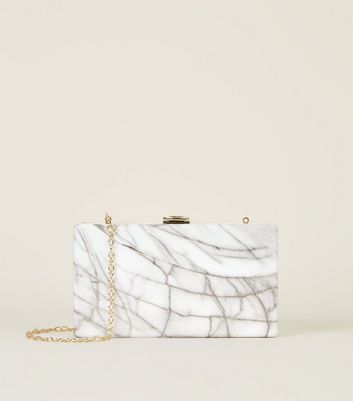 marble clutch bag