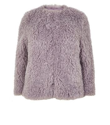 new look lilac coat