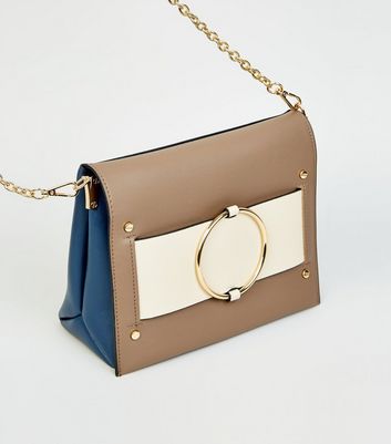 new look navy bag