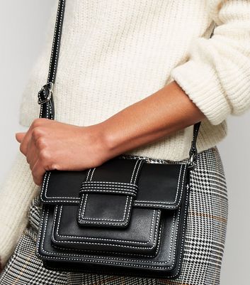 black cross body bag new look