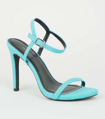 turquoise stilettos