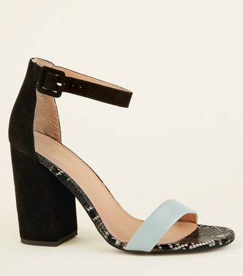 mint green block heel sandals