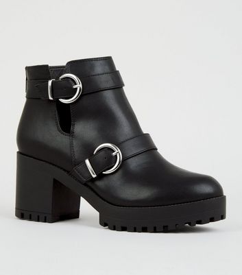 new look cut out boots