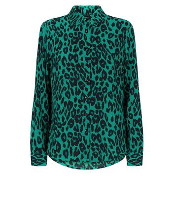 new look leopard print shirt