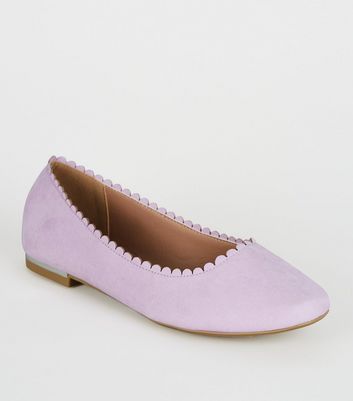 lilac wide fit shoes