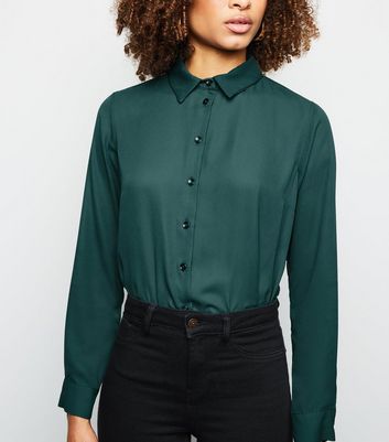 dark green shirt womens