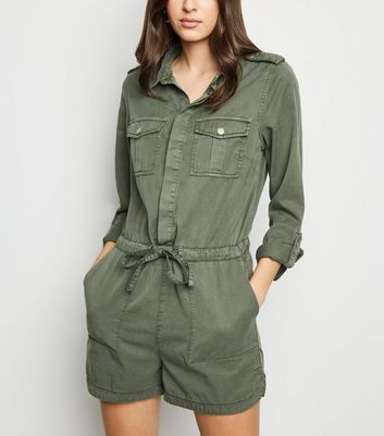 denim romper forever 21