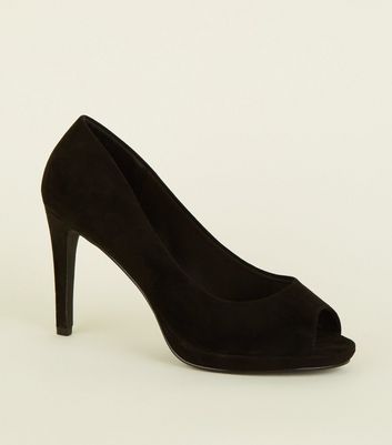 wide fit peep toe sandals