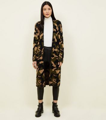 Cardigan camouflage hot sale