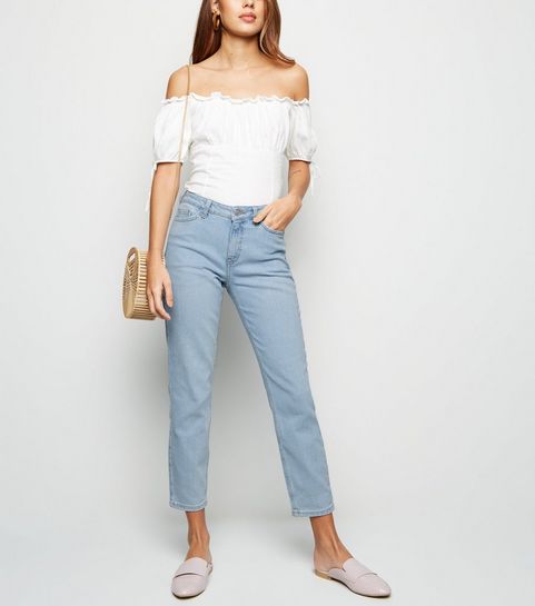 Leyla – Zartblaue Skinny Jeans mit lässigem Schnitt