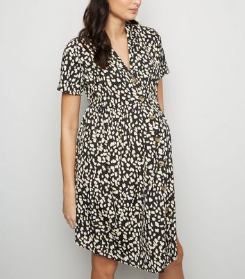 new look tiger print dress