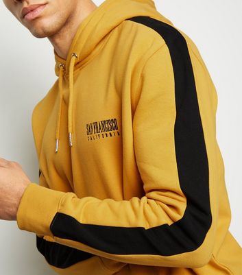 yellow hoodie new look