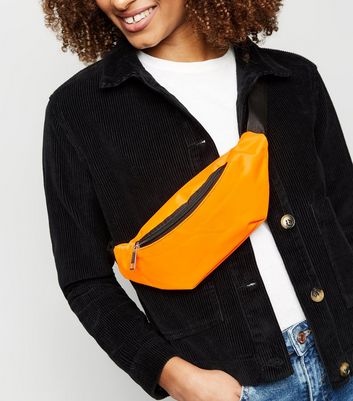 bright orange bum bag