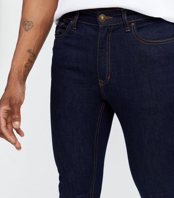 jean skinny bleu marine homme