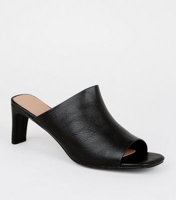 black mules new look