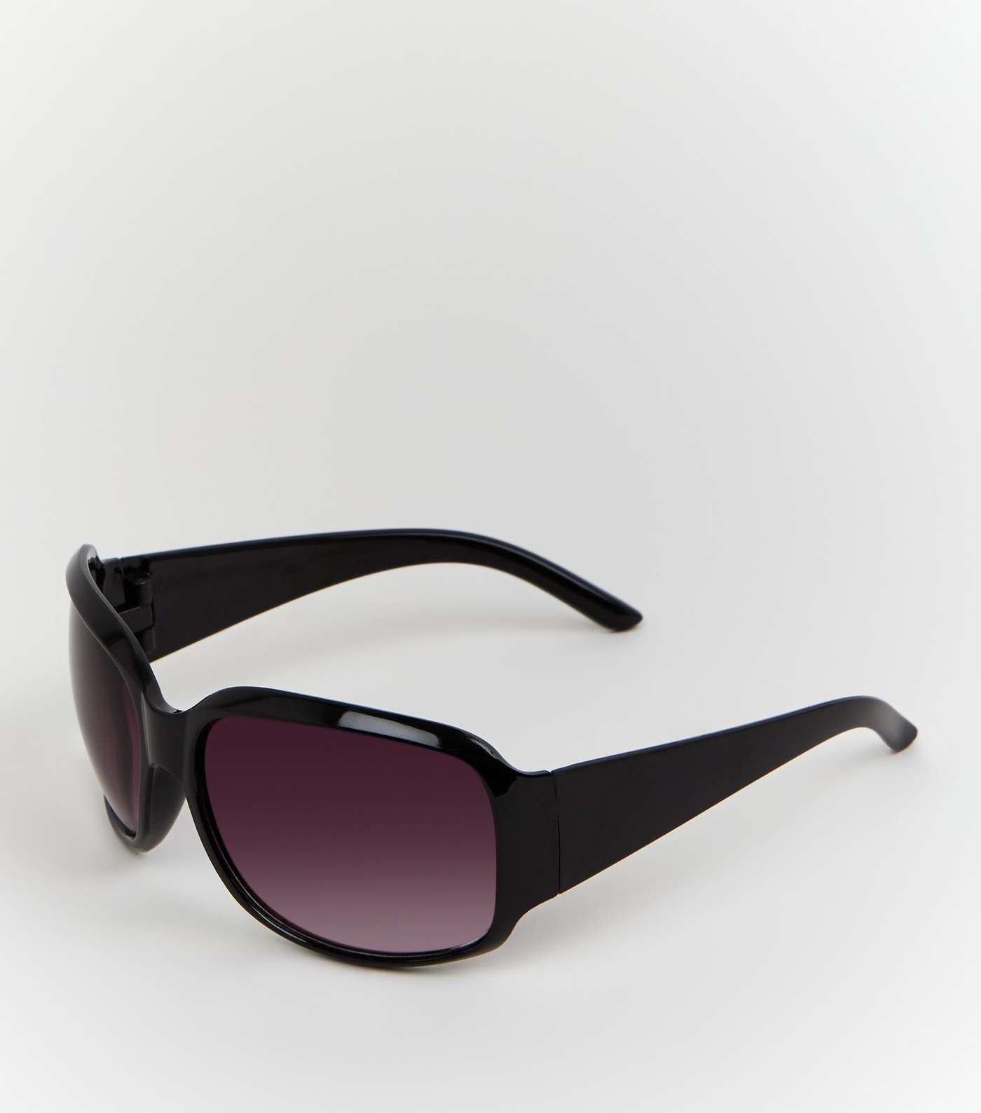 Black Rectangle Sunglasses 