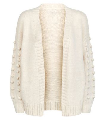 cardigan with bobble sleeves