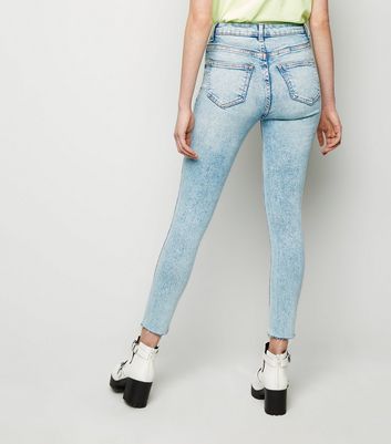 new look acid wash jeans