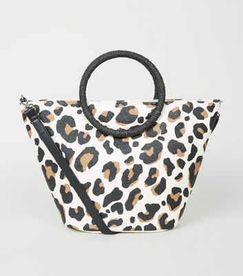 leopard print bag new look