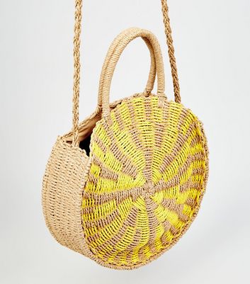 wicker bag new look