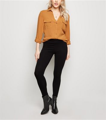 Petite Black High Waist Leggings New Look shop for Petite Black High Waist Leggings New Look at Shopo