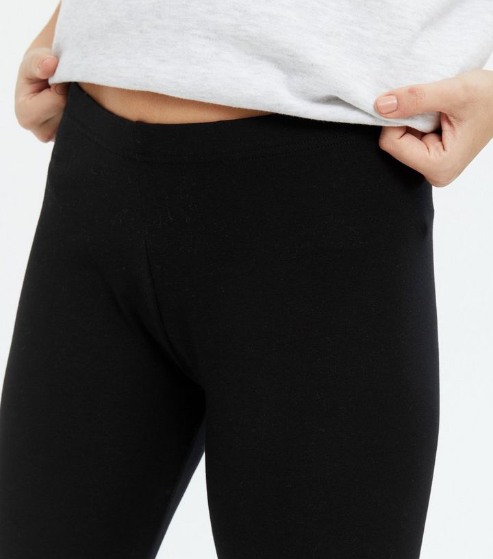 Petite 2 Pack Black Leggings New Look