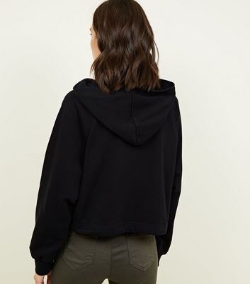 drawstring hem hoodie