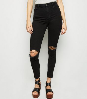 new look hallie jeans black