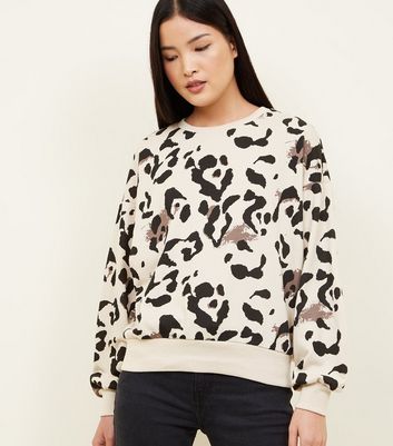 sweatshirt leopard print