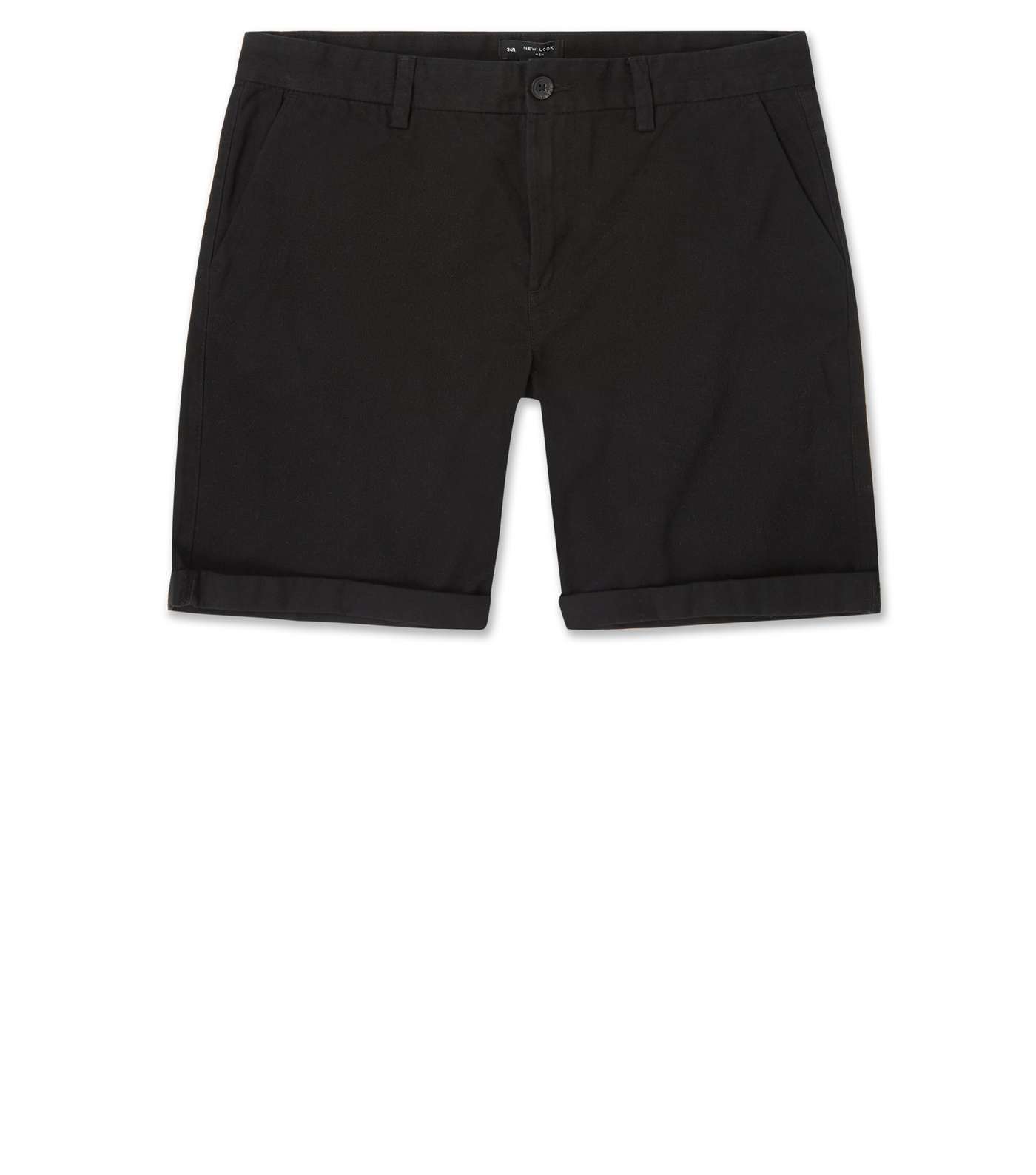 Black Chino Shorts Image 4
