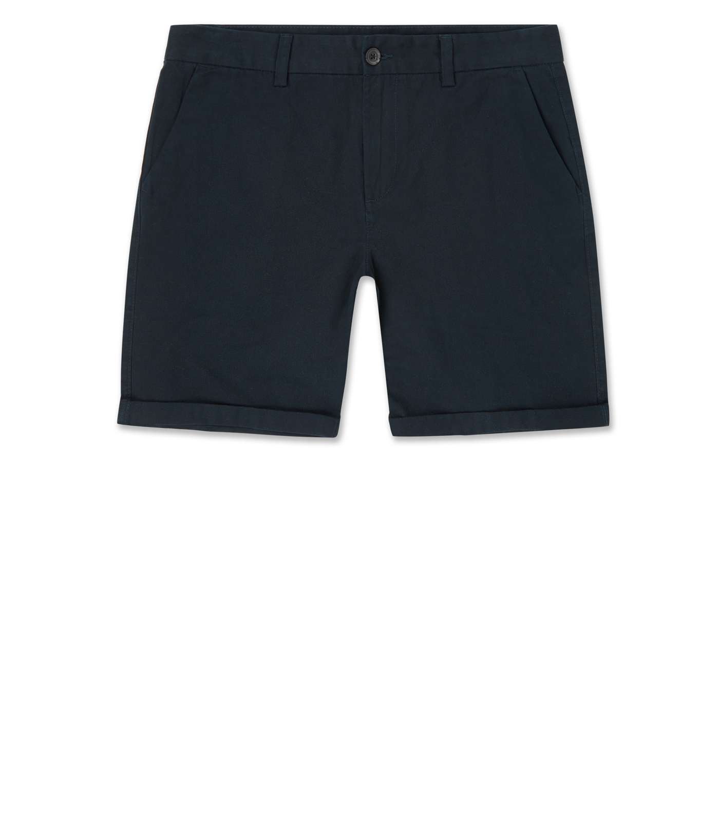 Navy Chino Shorts Image 4