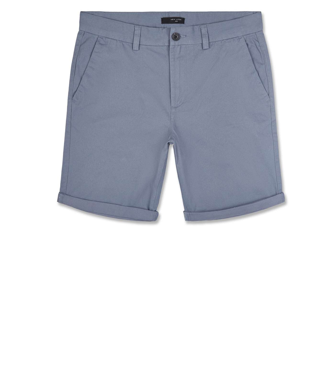 Blue Chino Shorts Image 4
