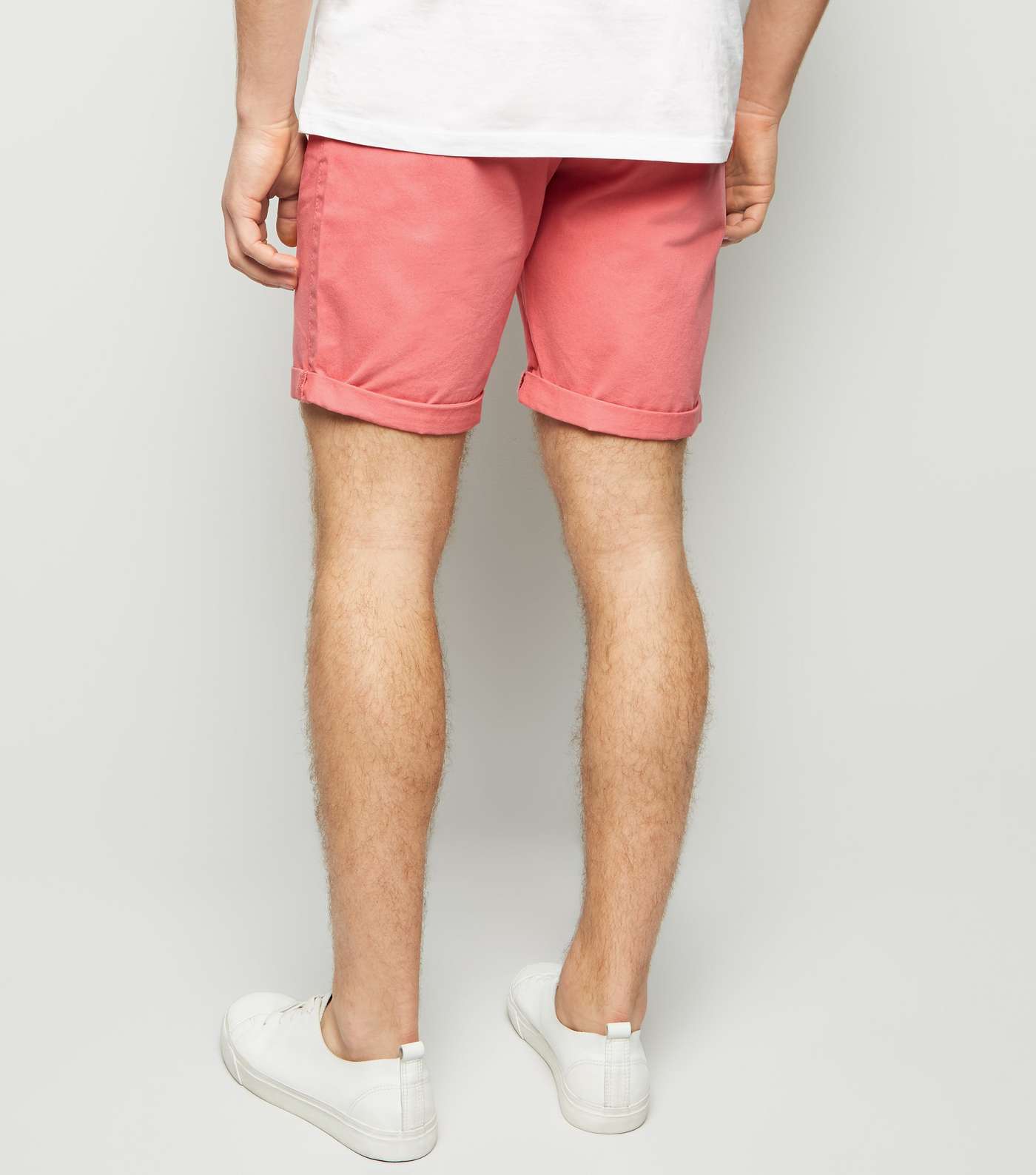 Mid Pink Chino Shorts Image 3