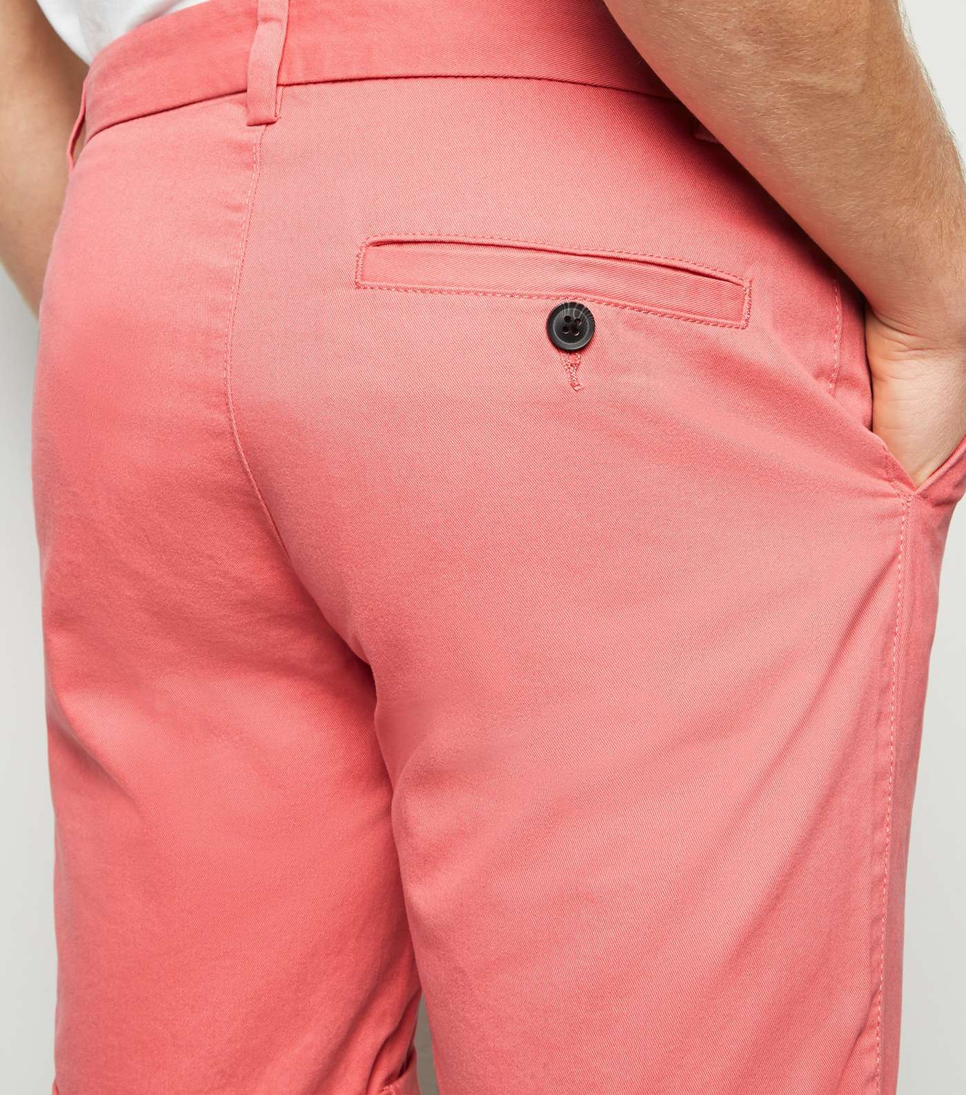 Mid Pink Chino Shorts Image 5