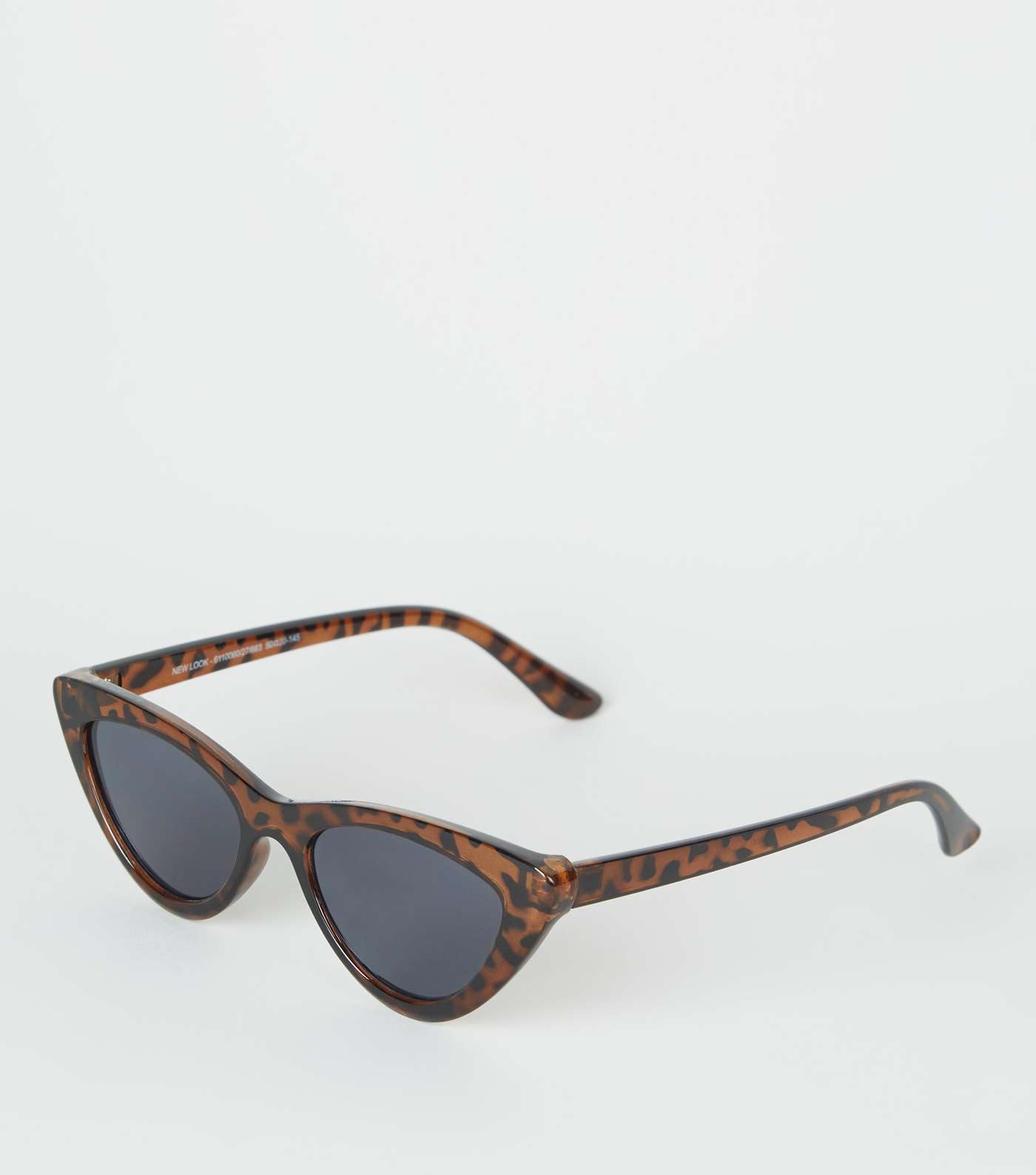 Dark Brown Cat Eye Sunglasses 