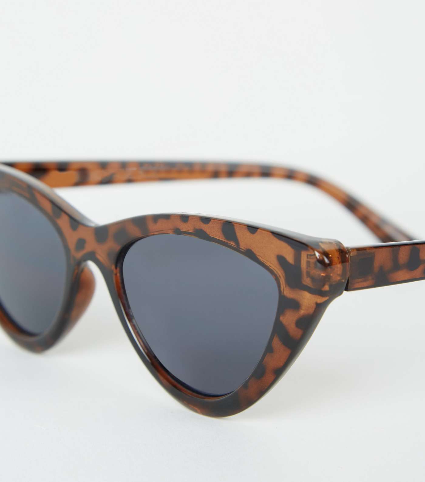 Dark Brown Cat Eye Sunglasses  Image 3