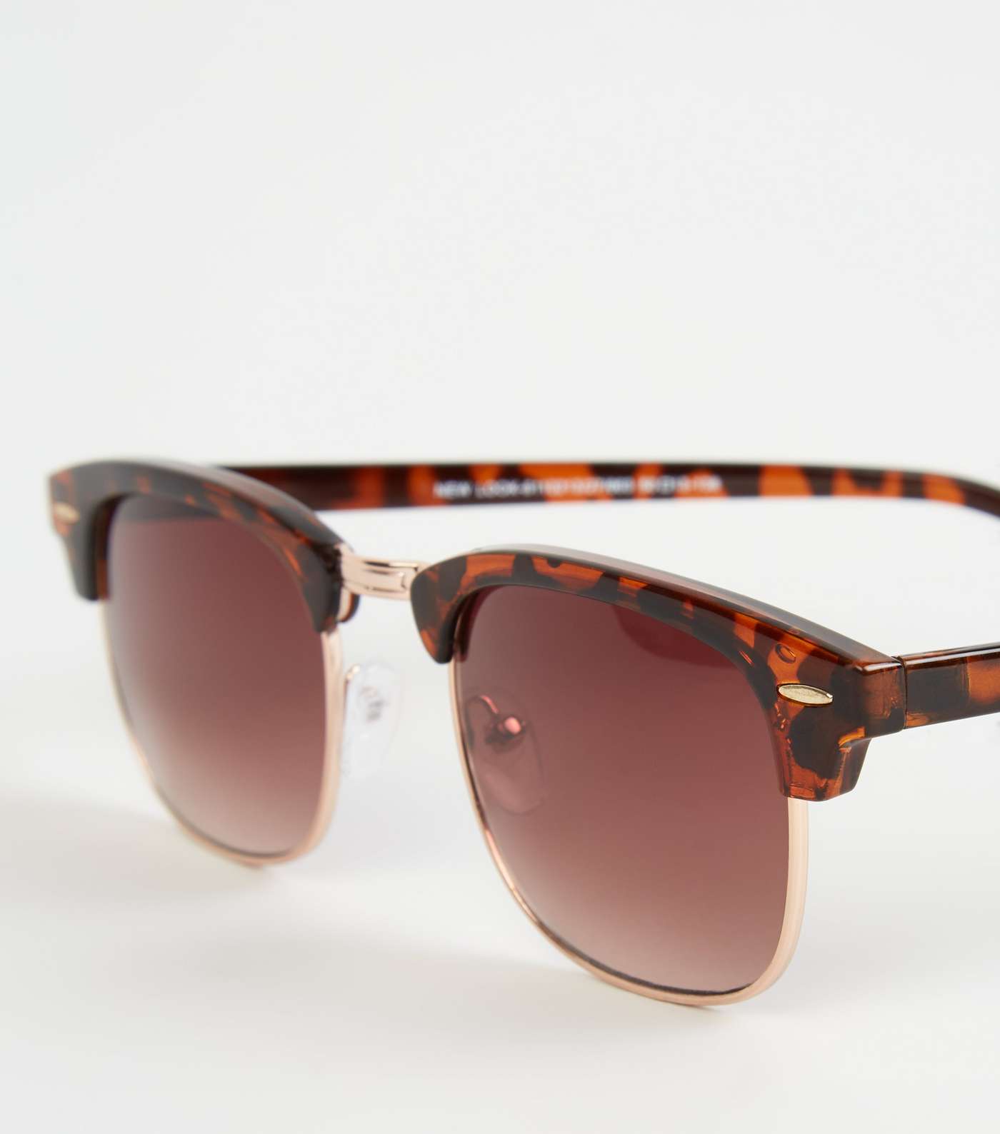 Dark Brown Classic Style Sunglasses Image 4