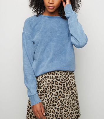 acid wash blue hoodie