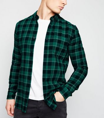 Chemise a carreaux online homme vert