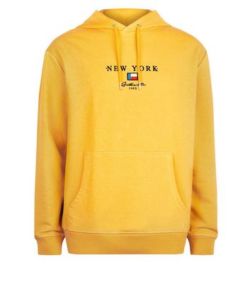 new look yellow hoodie