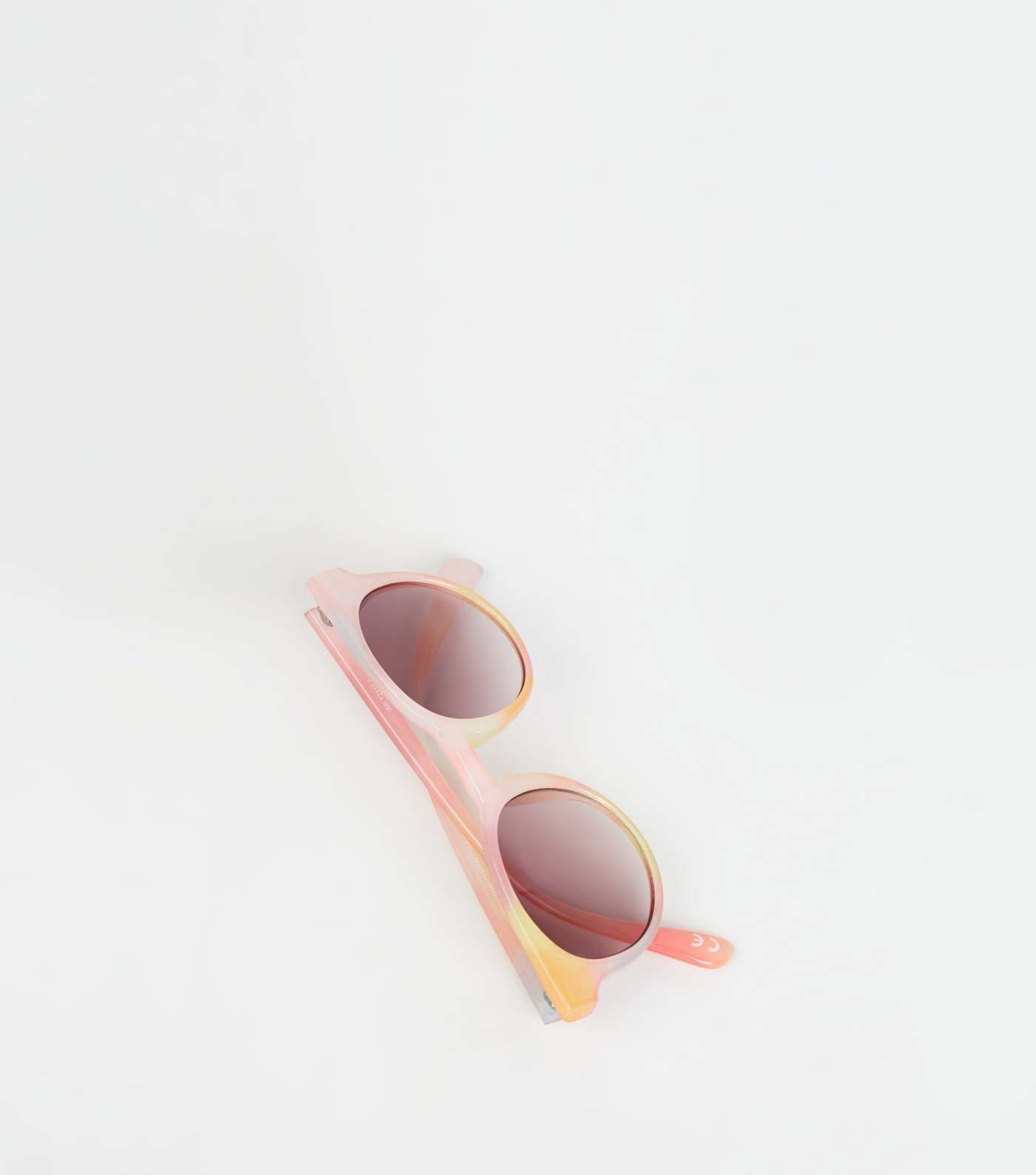 Girls Pink Tie Dye Sunglasses  Image 4