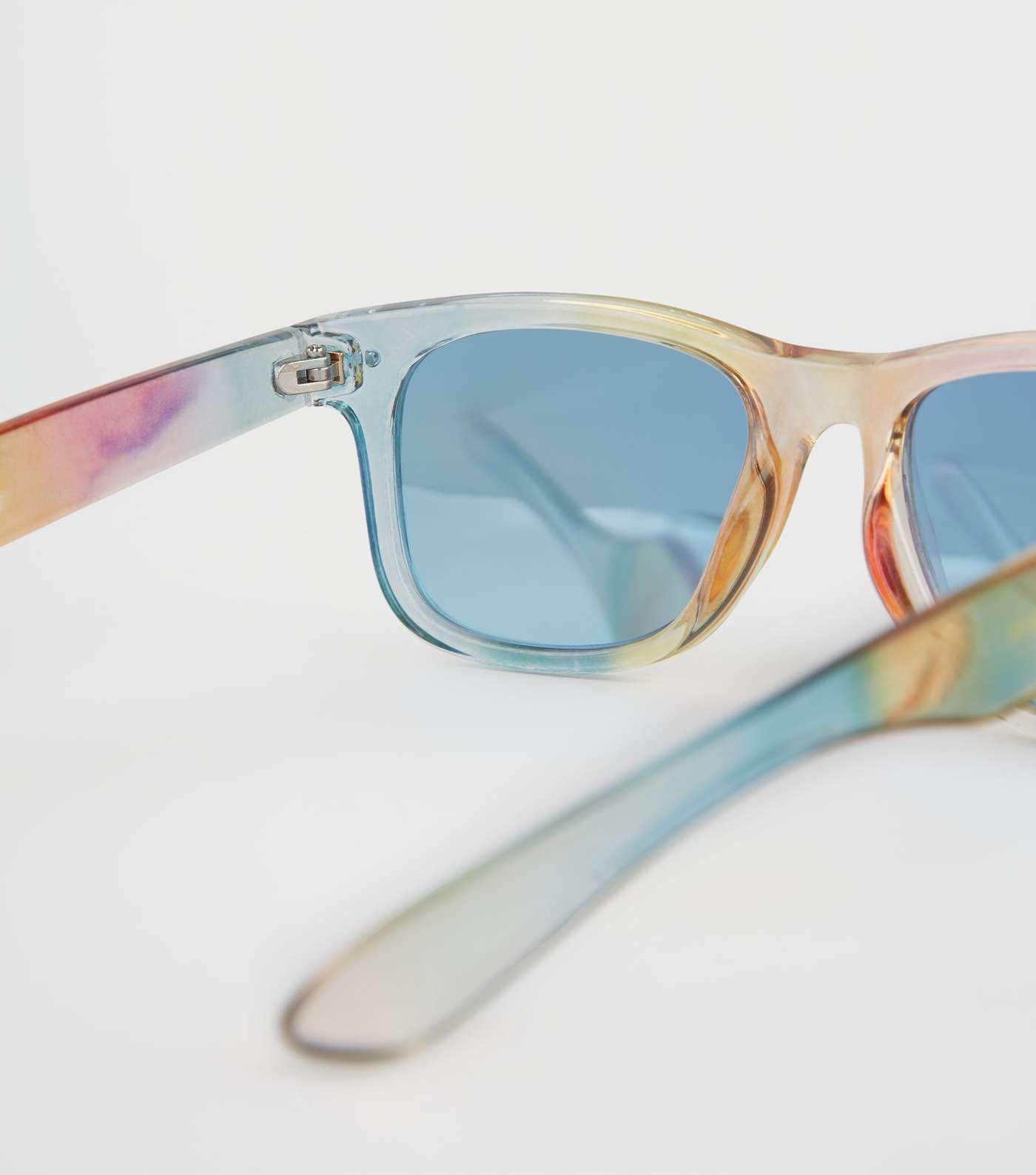 Girls Rainbow Square Frame Sunglasses Image 4