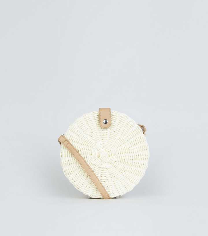 Clare V. Alice Circle Bag  Round straw bag, Straw bags, Bags