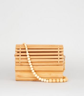 new look wooden bag