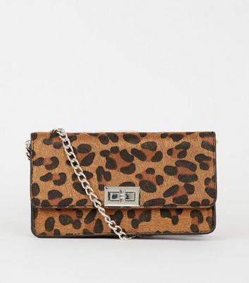 leopard print bag new look