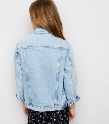 new look girls denim jacket
