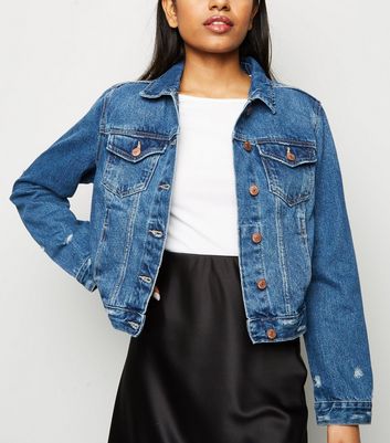 new look petite denim jacket